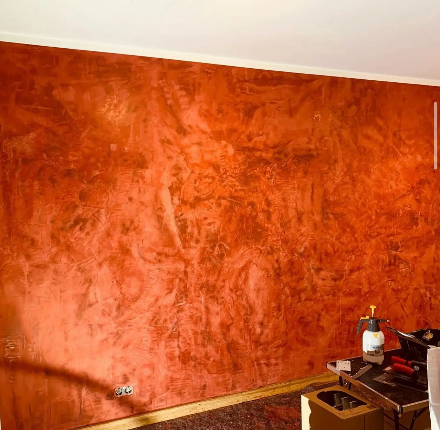 Hochwertige und dekorative Wandgestaltung von Bauausführung S.K